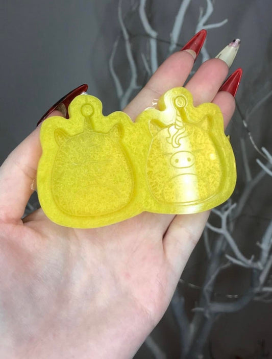 unicorn squish - silicone earring moulds