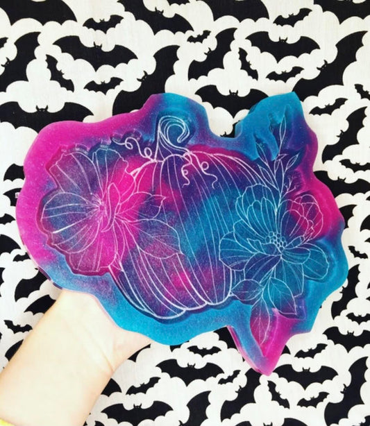 floral pumpkin - silicone moulds