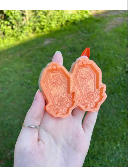 rip coffins - silicone earring moulds