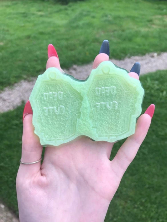 dead cute coffins - silicone earring moulds
