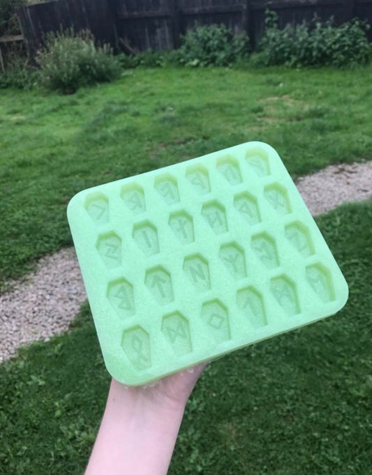 coffin runes - silicone moulds