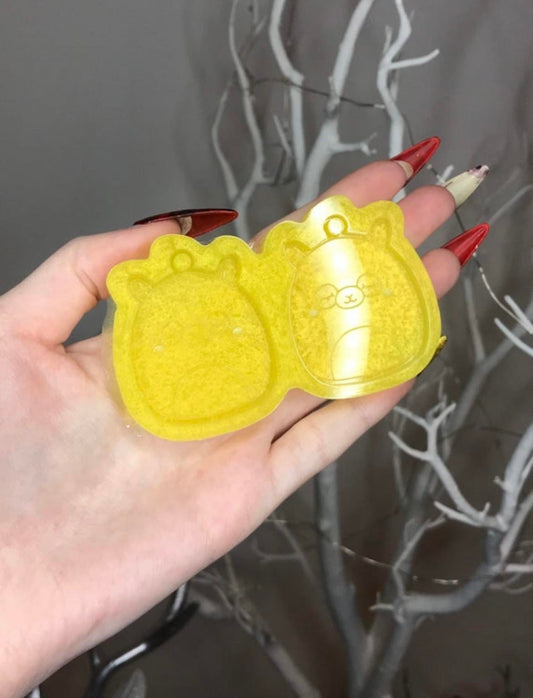 llama squish - silicone earring moulds
