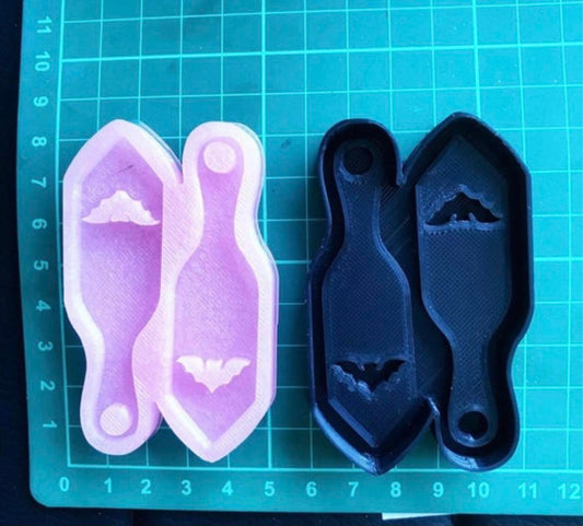 bat paddle - silicone earring mould