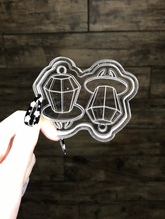 ring pops - silicone earring moulds