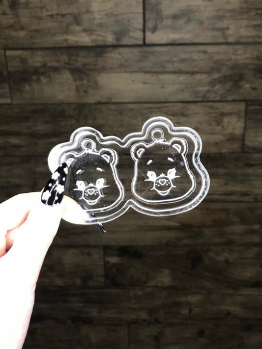love bears - silicone earring moulds