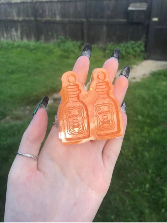 poison bottles - silicone earring moulds