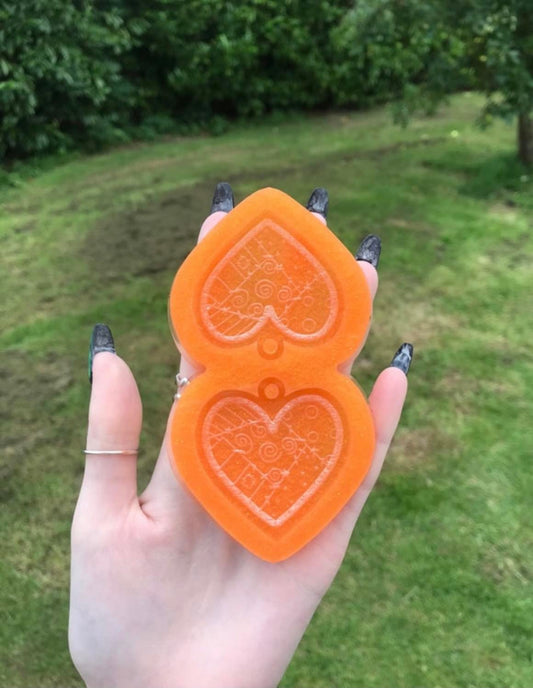 sally hearts - silicone earring moulds