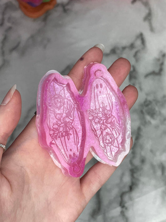 floral ghosties - silicone earring mould