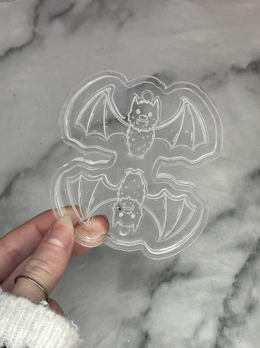 cute bat - silicone earring mould