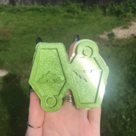 bat coffins - silicone earring mould