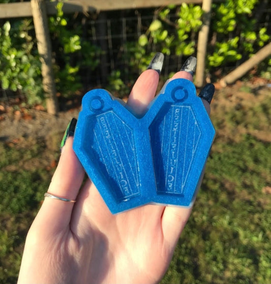 beetleman coffins - silicone earring mould