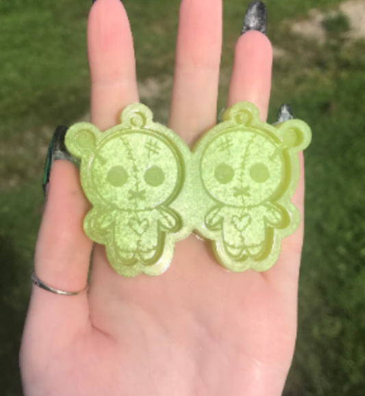 poppet doll - silicone earring mould