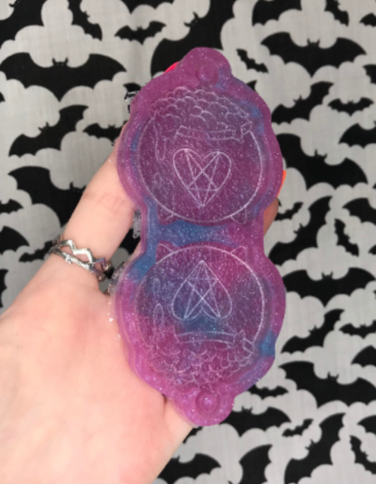 pentagram cauldron - silicone earring mould