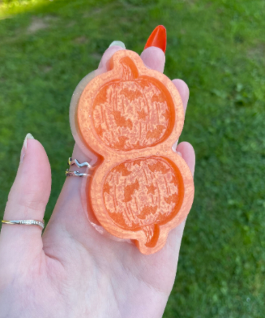 bat and stars pumpkins - silicone earring mould