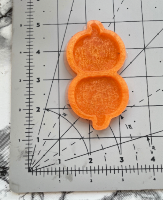 bat and stars pumpkins - silicone earring mould