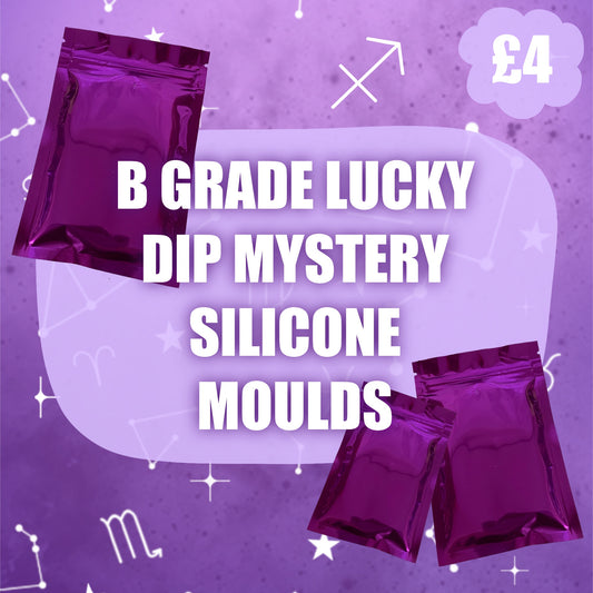 B grade mystery Lucky dip silicone moulds