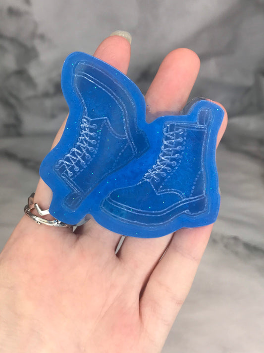 Boots silicone earring mould|mould only for resin crafts| Made to order