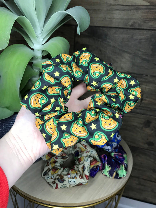 Vintage cats hair scrunchie