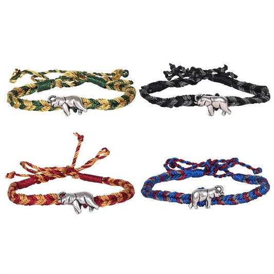 Lucky Elephant in a bottle bracelet