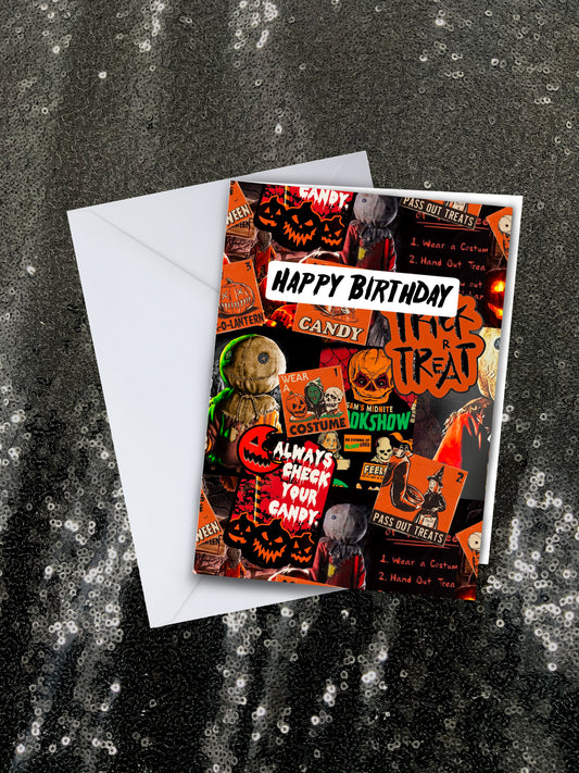 Sam Happy Birthday Greetings Card