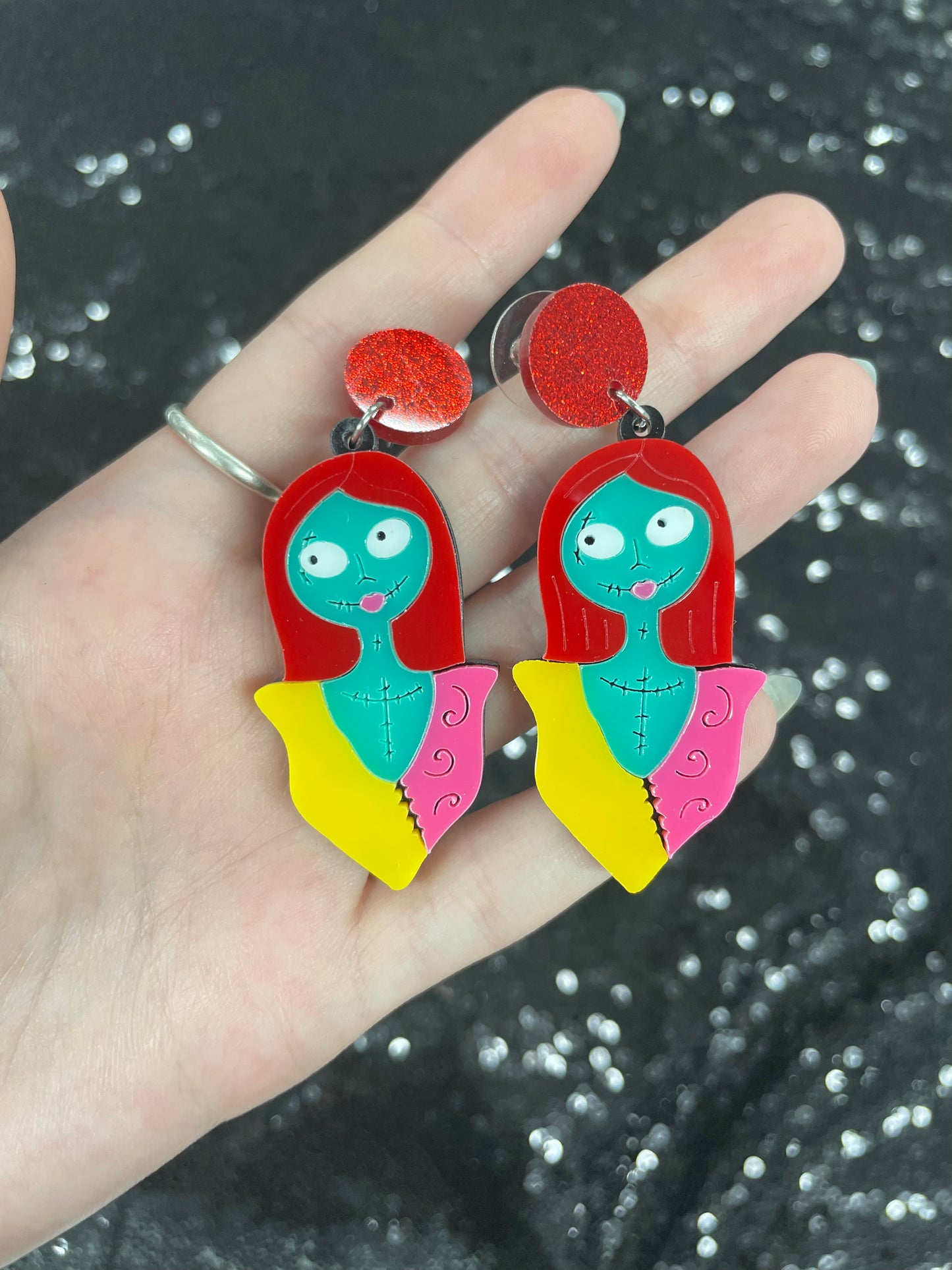 Sally Acrylic earrings