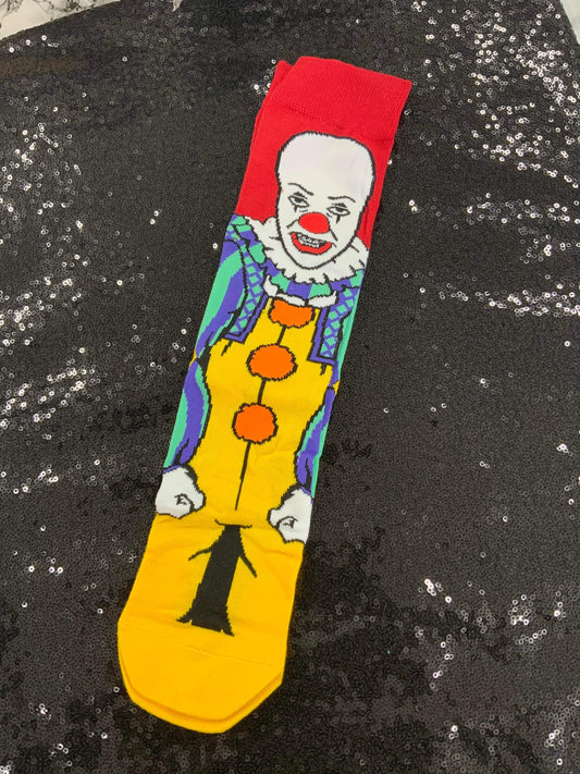 Pennywise the clown socks