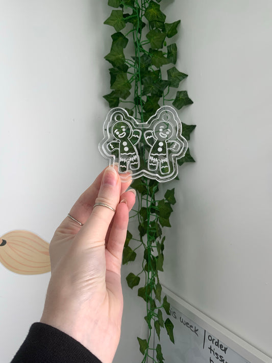 Gingie silicone earring mould