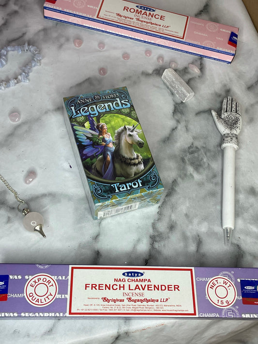 Anne stokes legends tarot cards