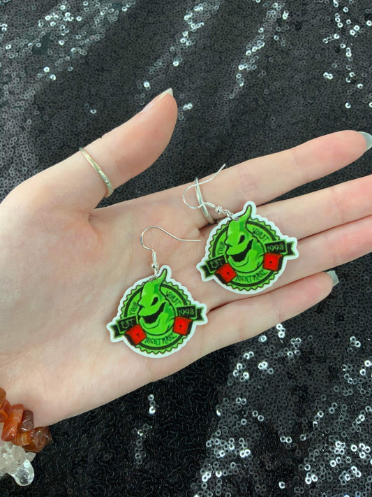 Oogie your worst nightmare earrings