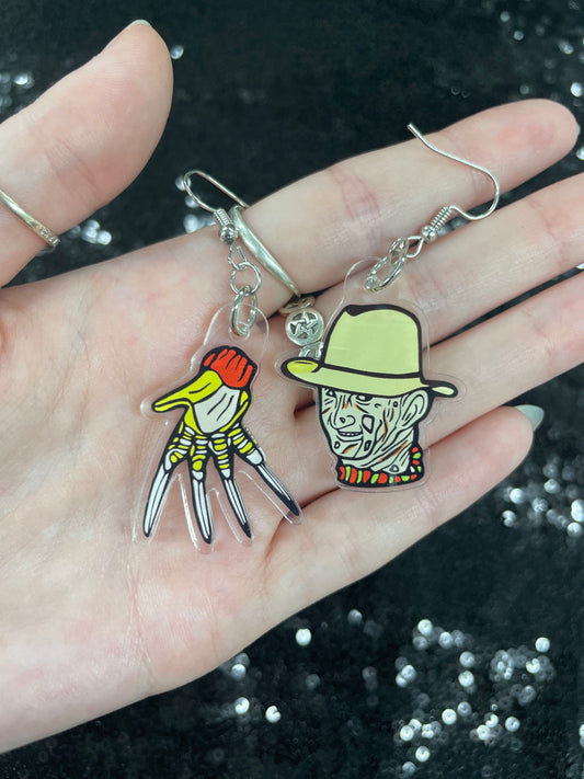 Freddy deluxe acrylic earrings