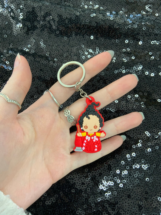 Mary pvc keychain