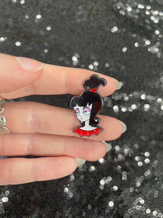 Lydia enamel pin