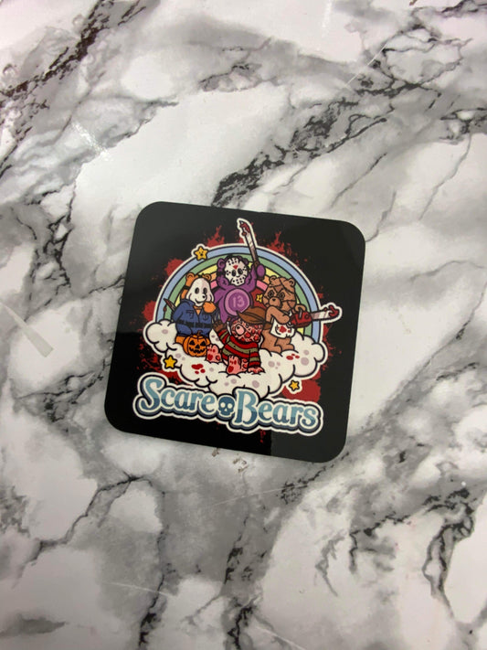 Scare bear Coaster