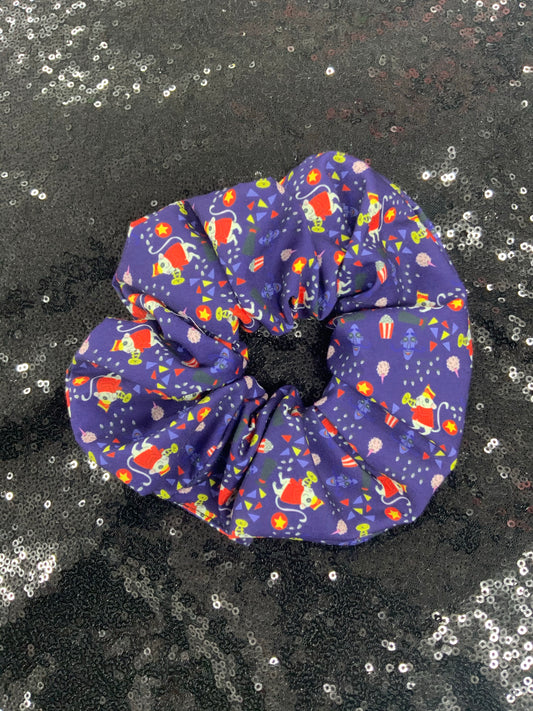 Circus mice hair scrunchie