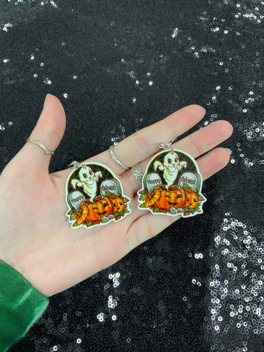 Spooky ghost classics earrings