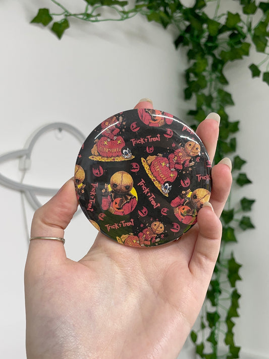 Jack o lantern sam Mirror