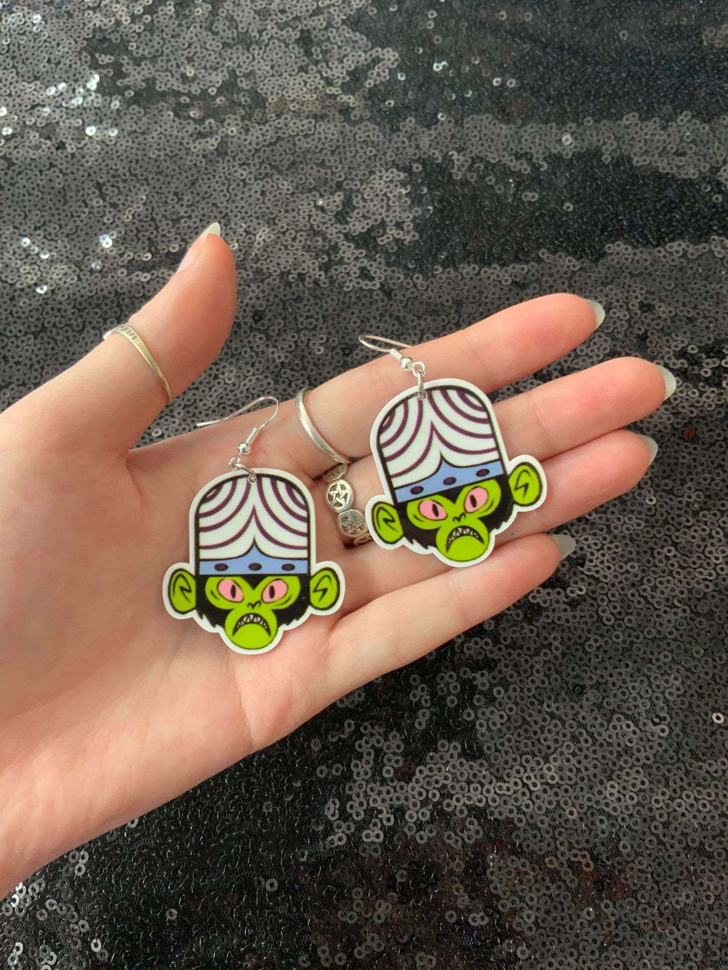 Mojo jojo earrings