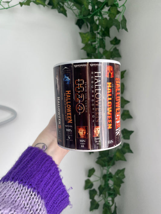 Halloween vhs movies Mug