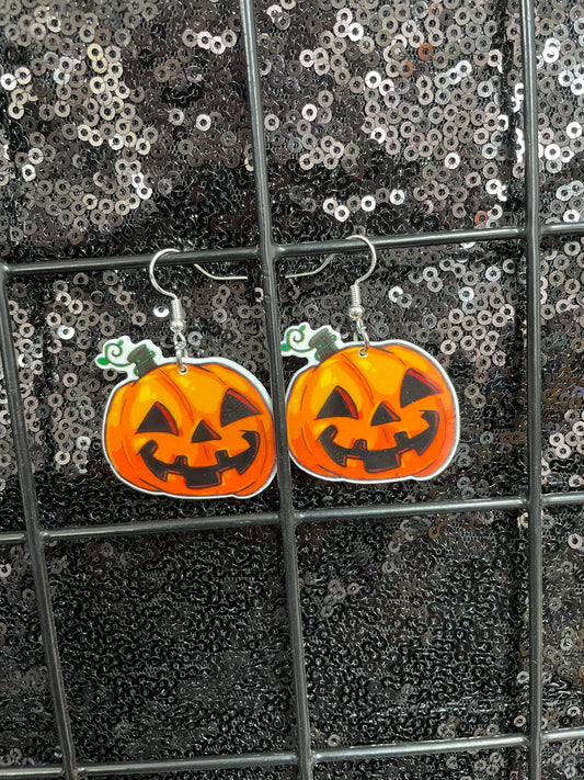 Pumpkin earrings